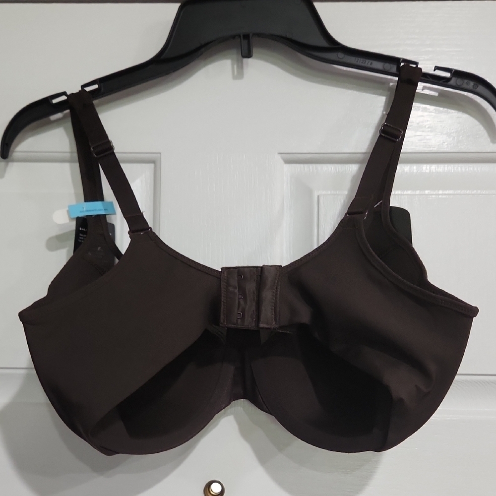 Bali Brown Full-Coverage Underwire Bra - Picture 3 of 6